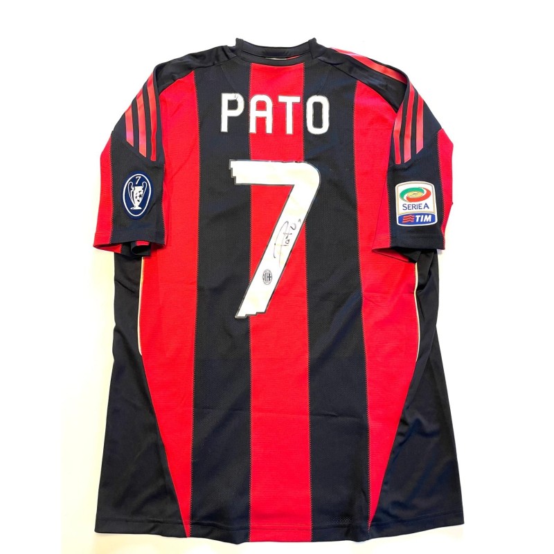 Pato's Milan Signed Match-Issued Shirt, 2010/11