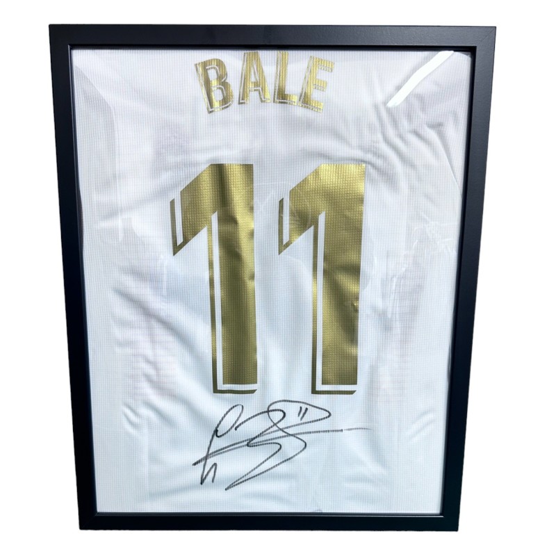 Framed Official Bale Real Madrid Shirt, 2019/20 