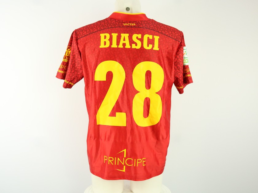 Biasci's unwashed Shirt, Catanzaro vs Palermo 2024