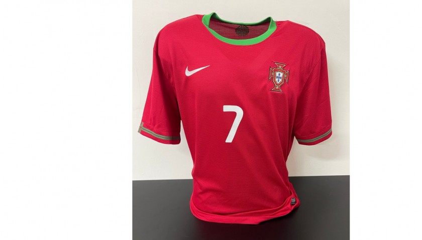 Ronaldo's Official Portugal Signed T-shirt, 2012 - CharityStars