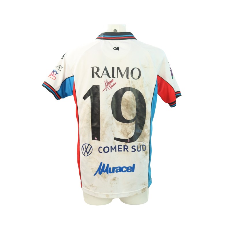 Raimo's unwashed Signed Shirt, Foggia vs Catania 2024 