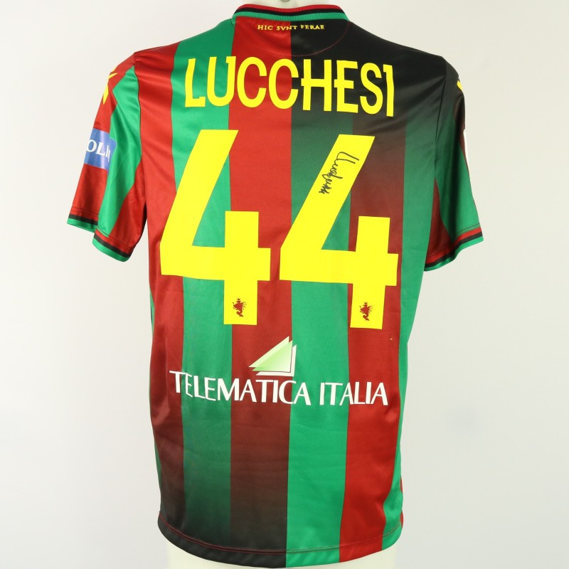 Lucchesi's Worn Signed Shirt, Ternana vs Cittadella 2024 