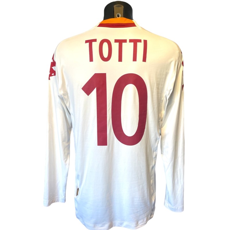 Maglia preparata da trasferta dell'AS Roma 2012/13 di Francesco Totti