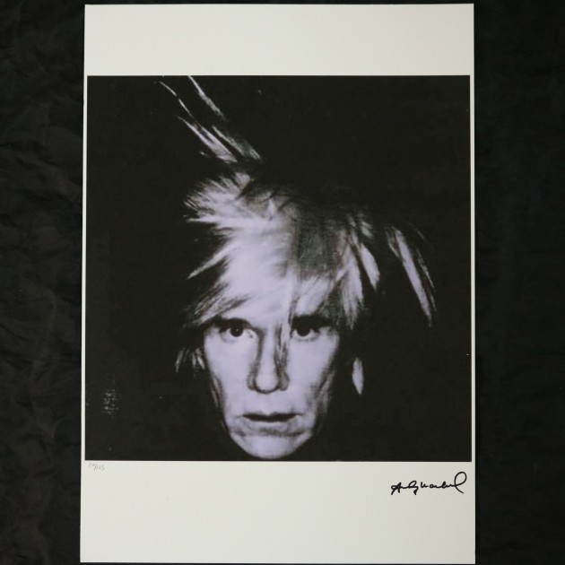 Andy Warhol "Self-Portrait" Signed Limited Edition