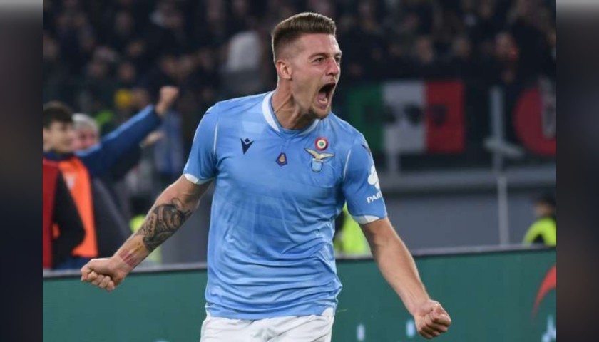 Sergej's Lazio Worn and Signed Match Shirt 