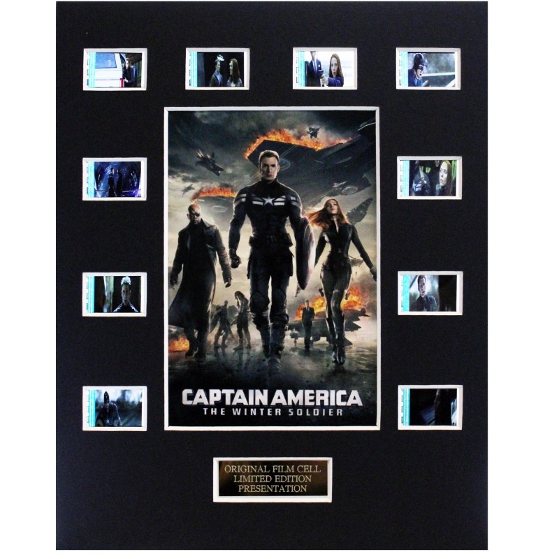 Maxi Card con frammenti originali della pellicola Captain America The Winter Soldier 