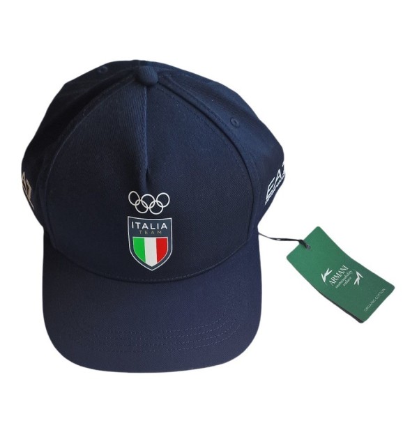 Olimpiadi Parigi 2024 - Cappellino EA7 Italia di Giuditta Galardi