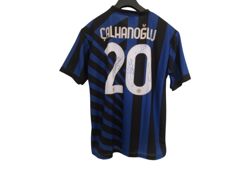 Calhanoglu's Signed Official Inter Shirt, 2024/25 