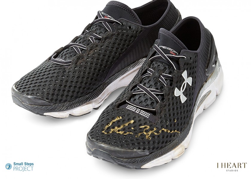 Chris Hemsworth's Autographed Underarmour Trainers from his Personal Collection