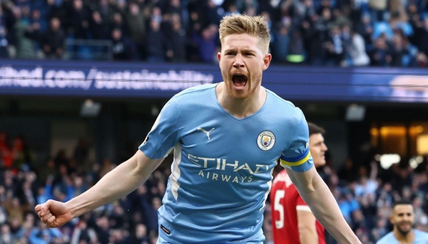 DE BRUYNE #17 Manchester City Jersey 2021/22 Home