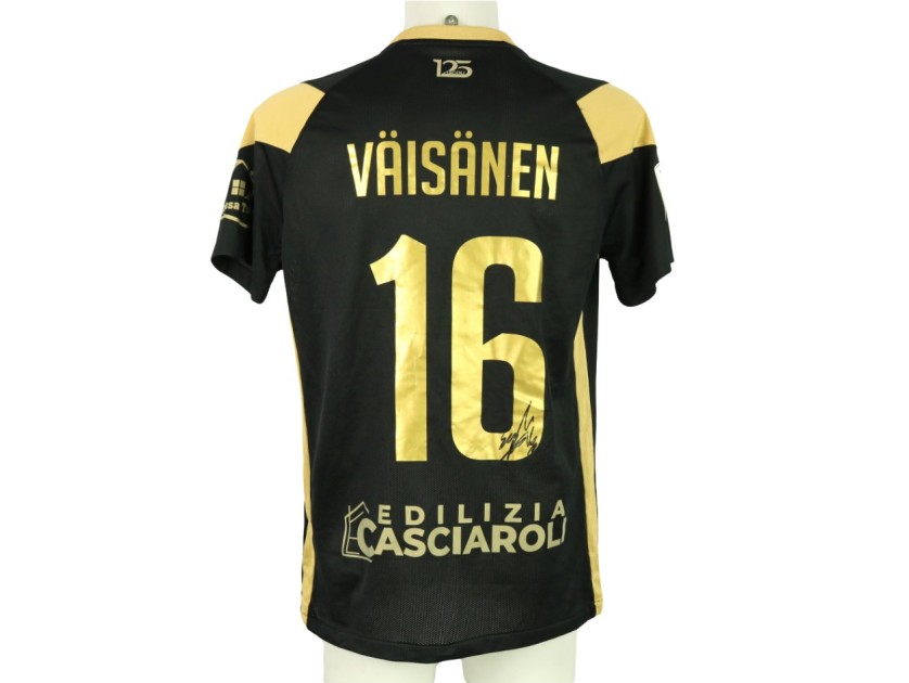 Vaisanen's unwashed Signed Shirt, Ascoli vs Lecco 2024