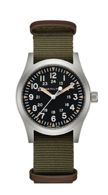 Khaki Field Mechanical 42 mm Hamilton watch