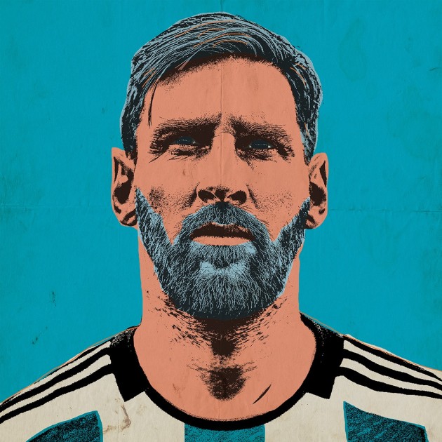 "Messi" by Andrea Pisano - Icon Pop