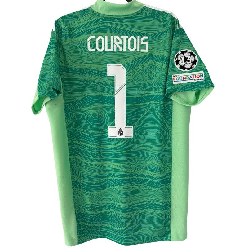 Courtois's Match Shirt, Liverpool vs Real Madrid 2022 - CL Final