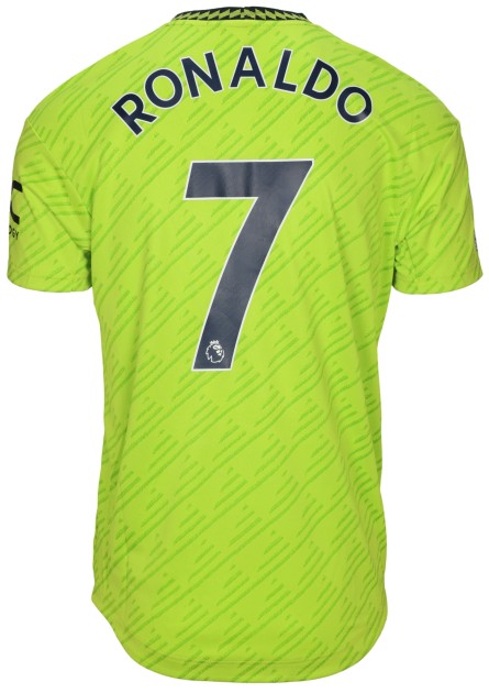 Ronaldo's Manchester United Match Shirt, 2022/23