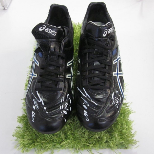Grosso Juventus match issued boots, Serie A 2009/2010 - signed