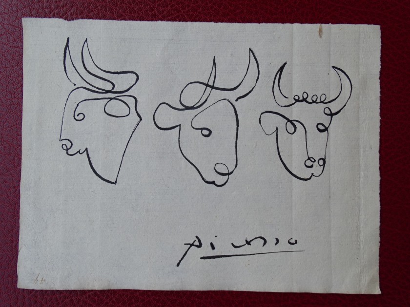 Drawing by Pablo Picasso (attributed)