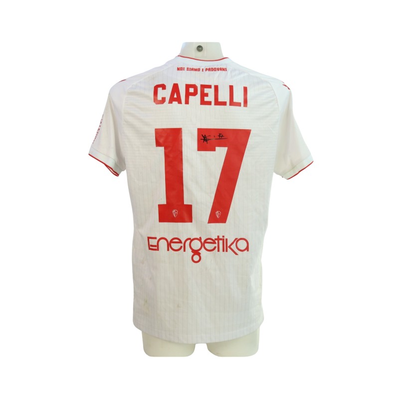 Capelli's Signed Unwashed Shirt, Padova vs Feralpi Salò 2024