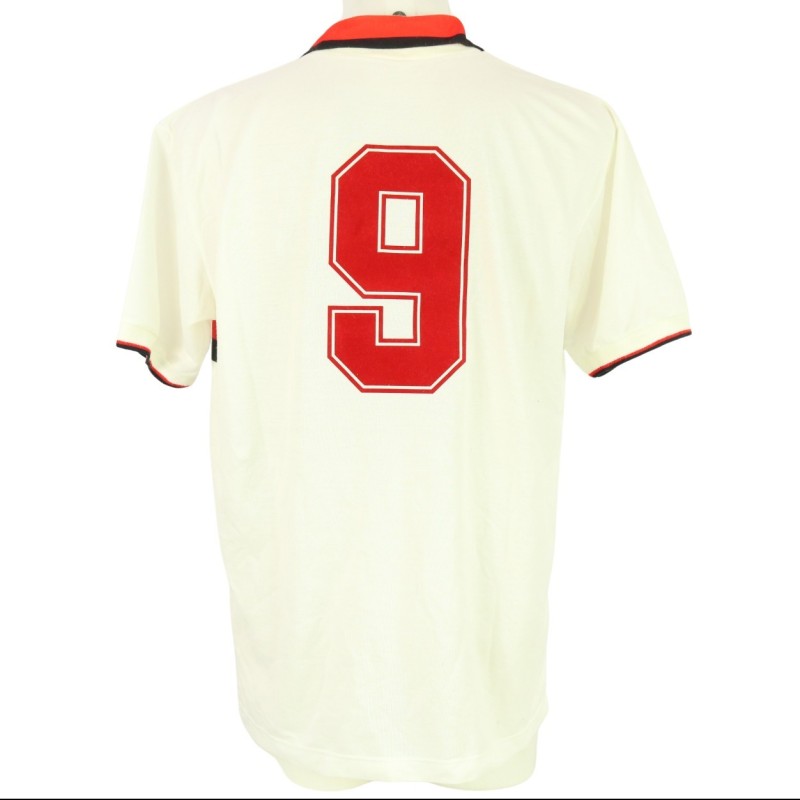 Van Basten's AC Milan Match-Worn Shirt, 1990/91