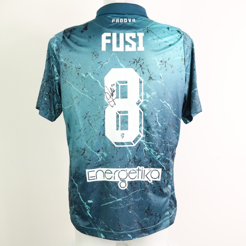 Fusi's Unwashed Signed Shirt, Vicenza vs Padova 2023