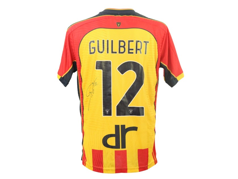 Guilbert's Signed Unwashed Shirt, Lecce vs Hellas Verona 2024