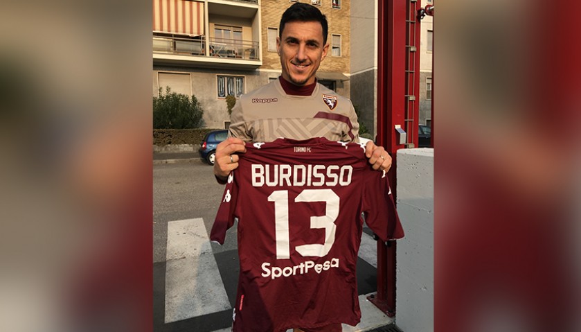 Burdisso's Signed Match-Worn Torino Shirt, 2017/18, + Cleats