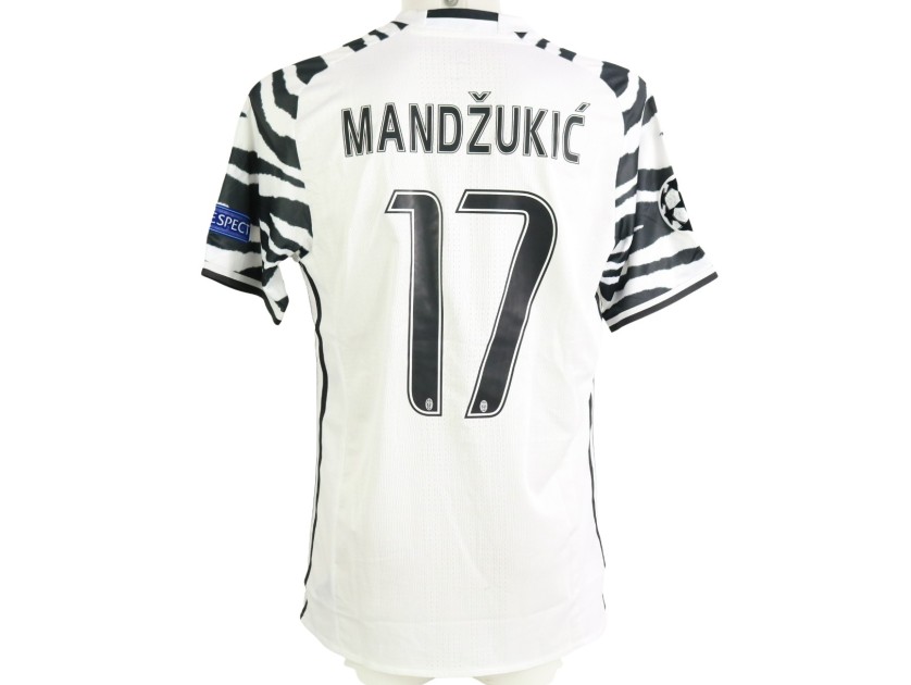 Mandzukic's Juventus Match Shirt, UCL 2016/17
