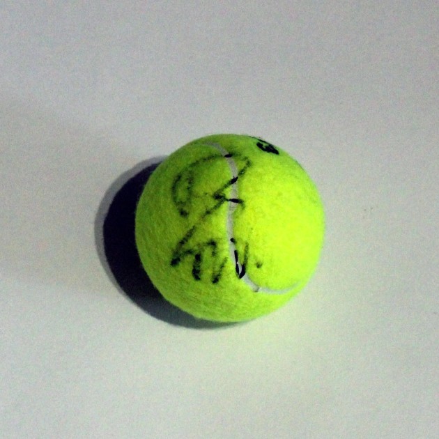 Tennis Ball signed by Nadal Internazionali d'Italia 2024