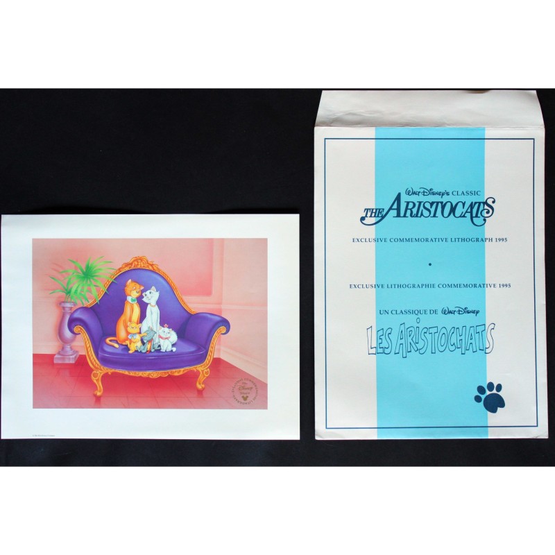 The Aristocats – Disney Original Lithograph