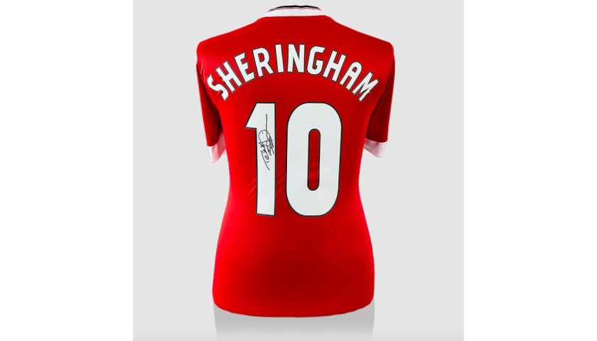 Sheringham's Manchester United Signed Shirt