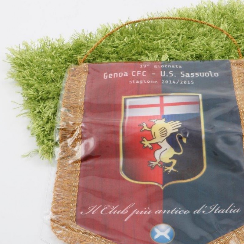 Genoa official pennant, Genoa-Sassuolo Serie A 2014/2015 - 