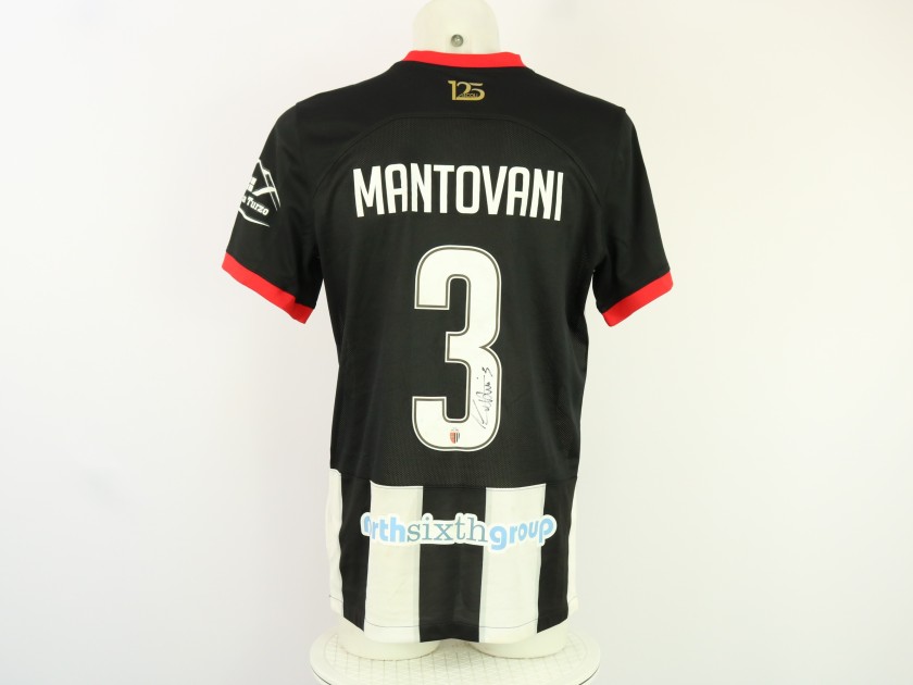 Maglia Mantovani unwashed Ascoli vs Cosenza 2024 - Autografata