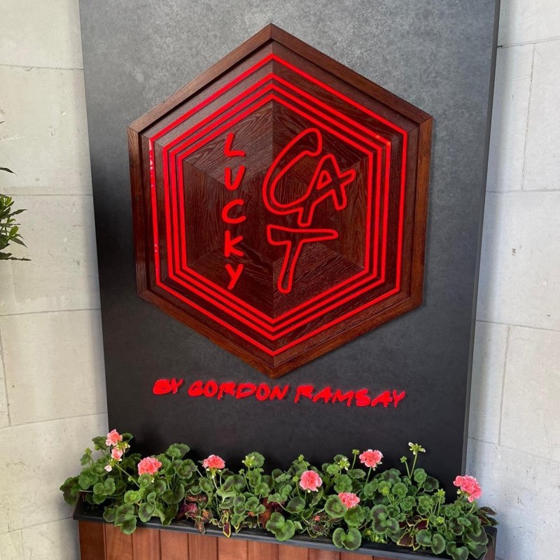 Three Course Lunch for Two at Gordon Ramsay's Lucky Cat, Manchester 