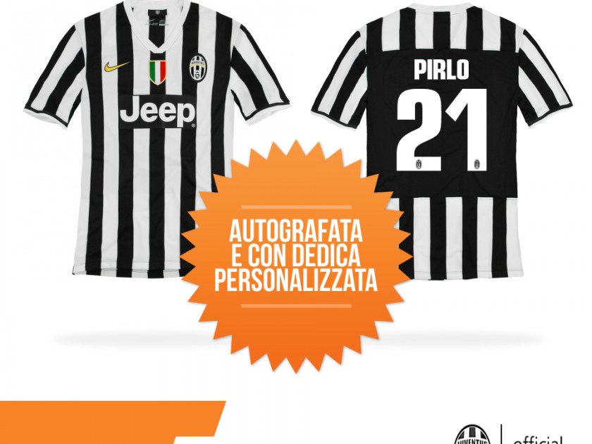 Juventus "authentic" shirt, Andrea Pirlo - signed