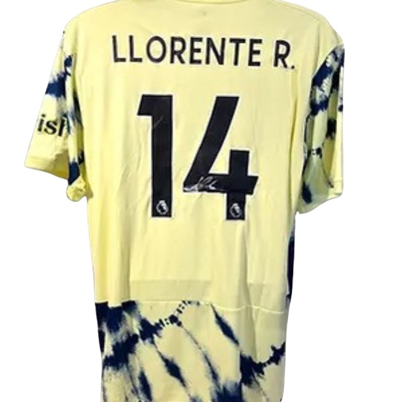 Diego Llorente's Leeds United 2022/23 Signed Official Away Shirt