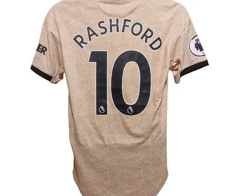 Marcus Rashford's Manchester United Premier League Match Shirt, 2019