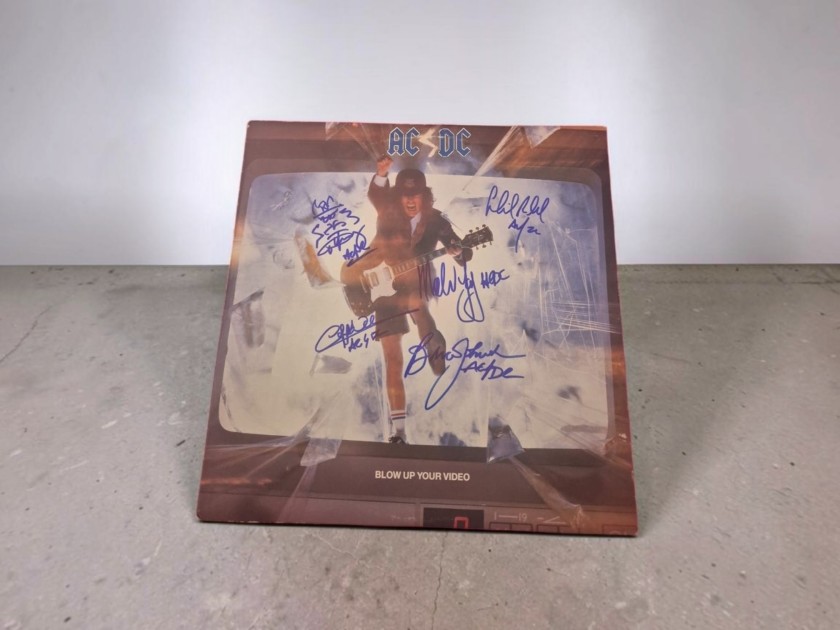 LP in vinile Stampa Statunitense - Autografato dagli AC/DC