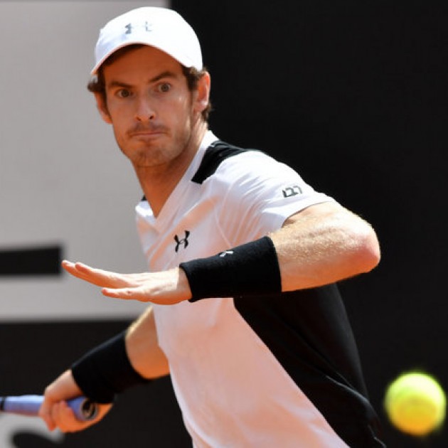 Andy Murray, Italian Open winner, match worn and signed tennis shirt 