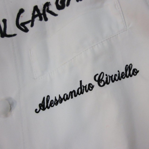 Alessandro Circiello Chef uniform signed