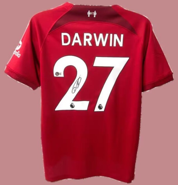 Darwin Nunez's Liverpool FC Signed Replica Shirt