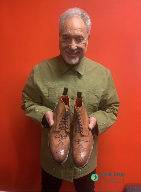 Sir Tom Jones' Signed Shoes