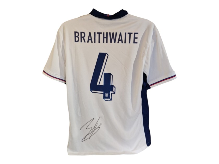  Jarrad Branthwaite's England 2023/24 Signed Replica Shirt