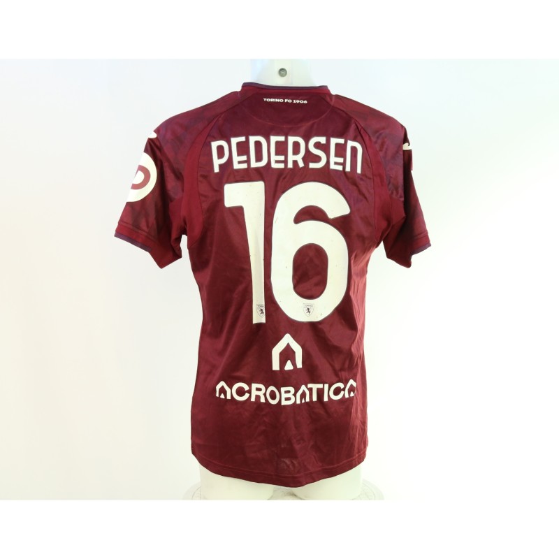 Maglia Pedersen Unwashed Torino vs Fiorentina, 2024