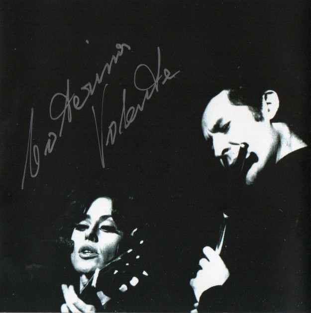 "Live 1968” CD+DVD Signed by Caterina Valente