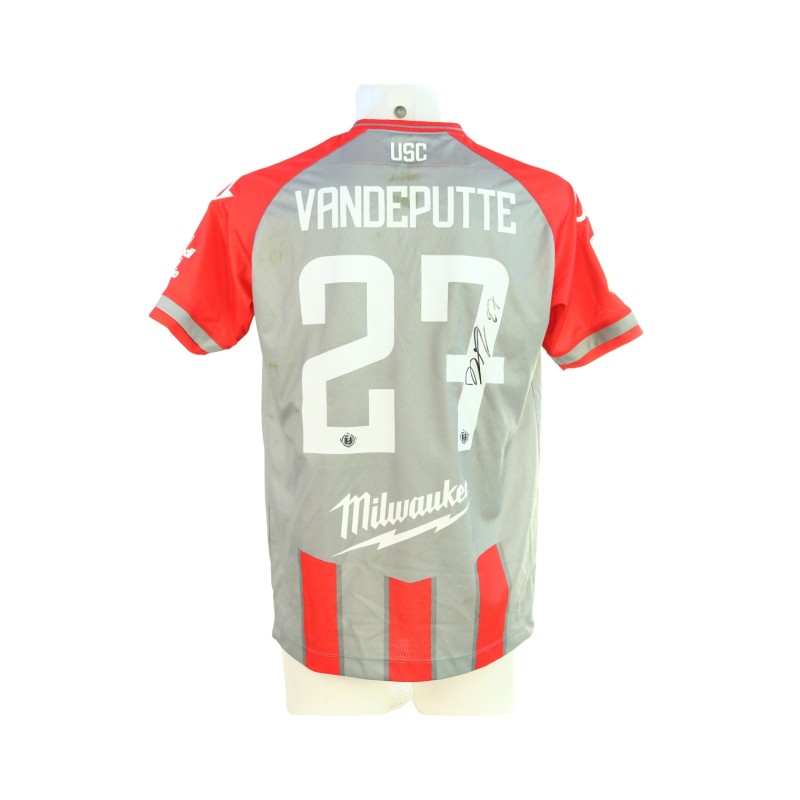 Vandeputte's Signed Unwashed Shirt, Cremonese vs Reggiana 2024