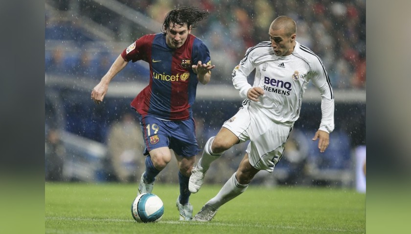 Cannavaro's Real Madrid Worn Shirt, 2006/07