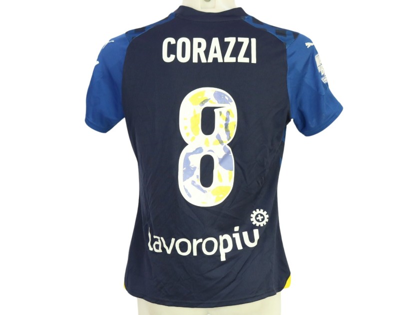 Maglia Corazzi unwashed Parma vs Ravenna Women 2024 - Patch Always With Blue