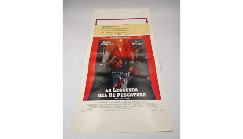 “La leggenda del re pescatore” Italian Language Poster, 1991