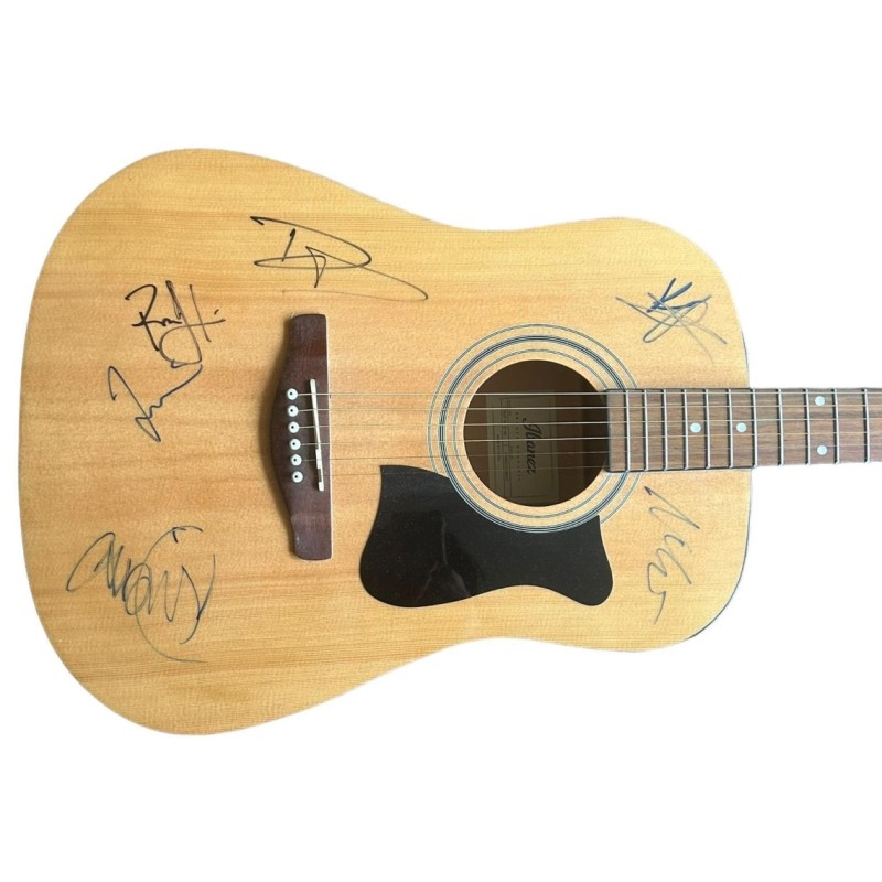 Foo Fighters Signed Acoustic Guitar 