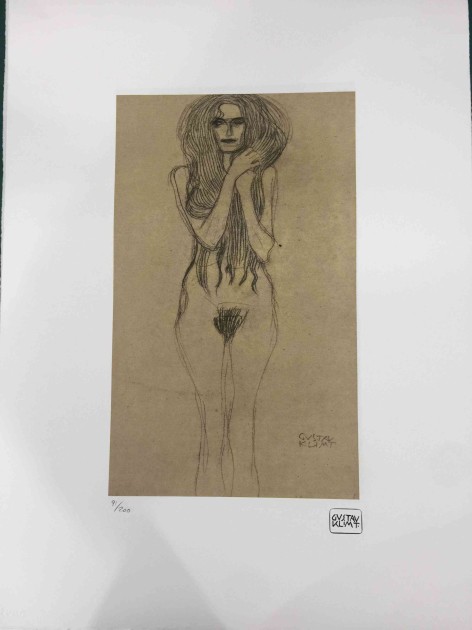 Offset lithography by Gustav Klimt (replica)